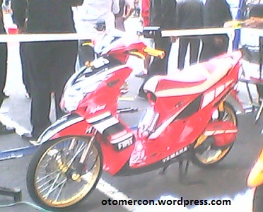 Modifikasi Motor  Mio  Soul Warna  Pink Blog Motor  Keren 