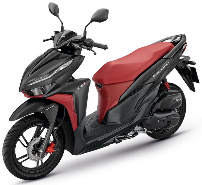 Tampilan Honda Click 150i Thailand 2022 Warna Anti 